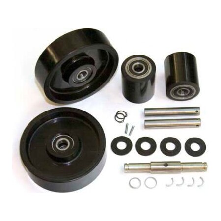 Gps - Generic Parts Service Complete Wheel Kit for Manual Pallet Jack GWK-CJ55-CK - Fits Clark Model No  CJ55 GWK-CJ55-CK
